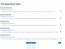 Tablet Screenshot of ignoramusquiz.misentropy.com